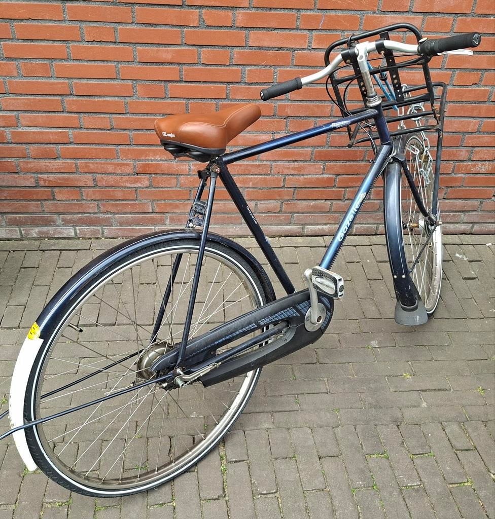 Vintage Gazelle fiets - gestyled in Veloretti stijl, Ophalen, Versnellingen, Gazelle, Trommelrem