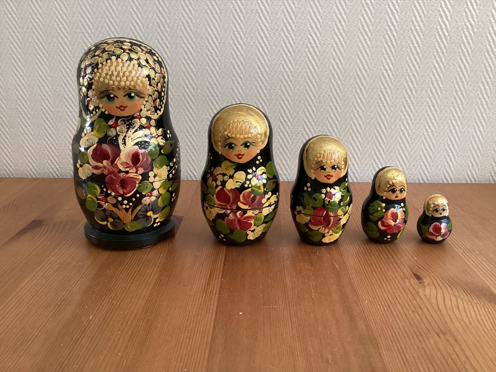 Matroesjka poppetjes, erg mooie set, Verzamelen, Ophalen of Verzenden, Zo goed als nieuw