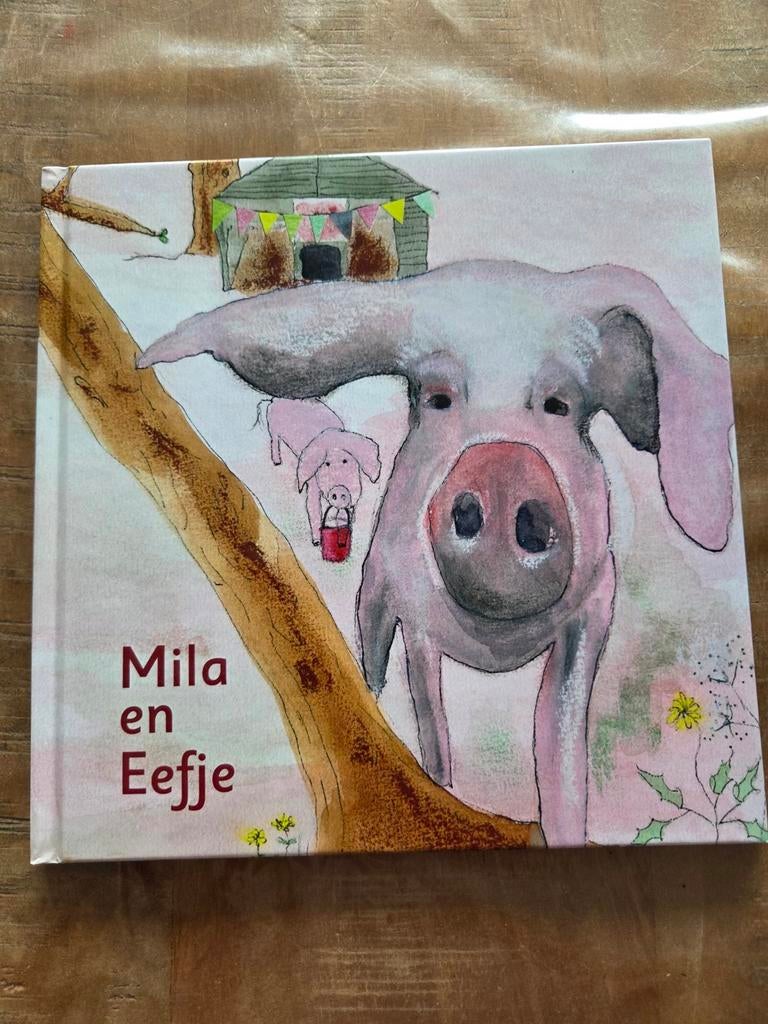 Mila en Eefje - Kinderboek over twee meisjesvarkens, Ophalen of Verzenden, Zo goed als nieuw, Margarit Gerrits, 3 tot 4 jaar