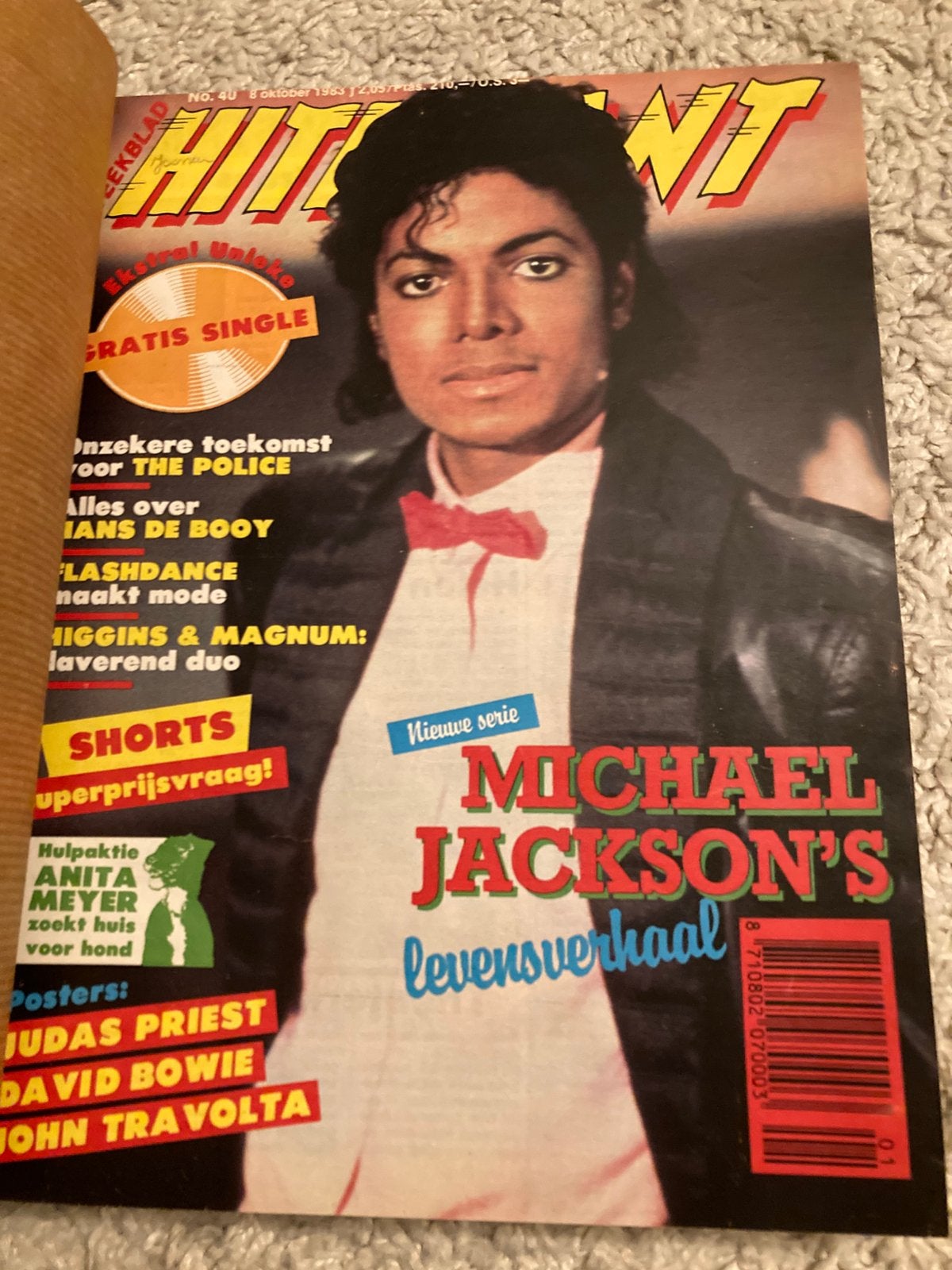 HITKRANT 1983 12x ingebonden, Boeken, Ophalen of Verzenden, Muziek, Film of Tv