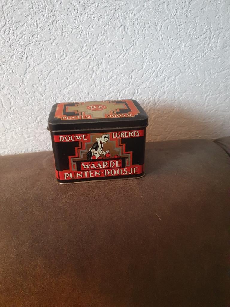Douwe Egberts Waarde Punten Doosje, Antiek en Kunst, Ophalen of Verzenden