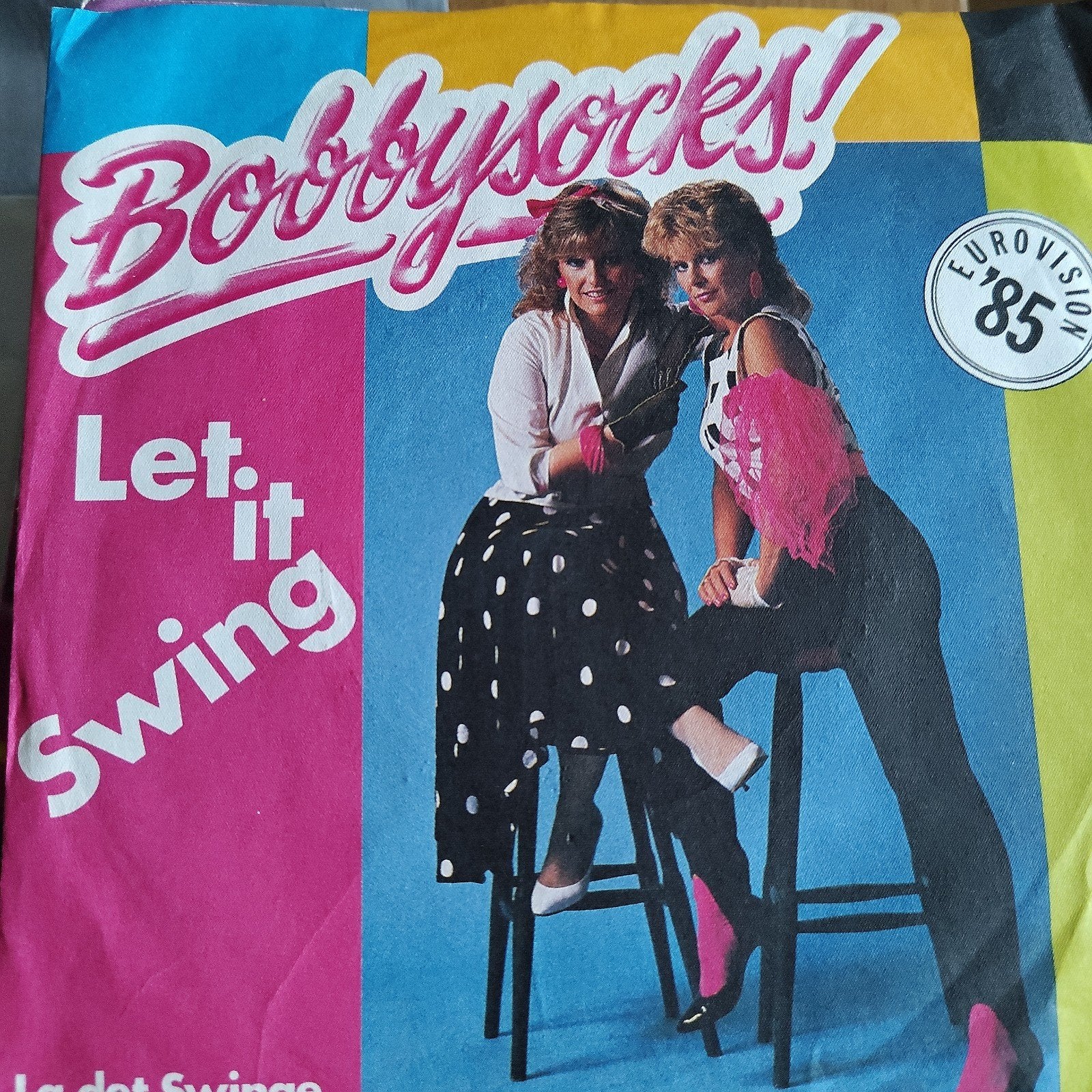 Bobbysocks! - Let It Swing (Eurovision '85 Single), Cd's en Dvd's, Vinyl Singles, Gebruikt, Fotohoes, 7 inch, Ophalen of Verzenden