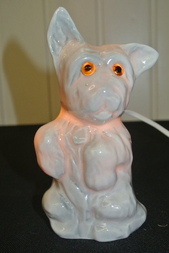parfumlampje in de vorm van een hondje, Antiek en Kunst, Ophalen of Verzenden