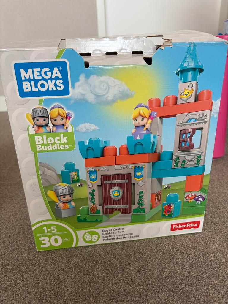 Mega Bloks Block Buddies Royal Castle, Ophalen of Verzenden, Zo goed als nieuw