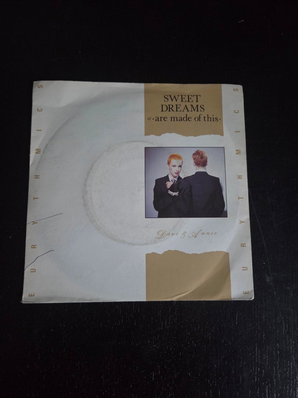 Eurythmics - Sweet Dreams (Are Made of This) 7 inch single, Gebruikt, Originele persing, 7 inch, Ophalen of Verzenden
