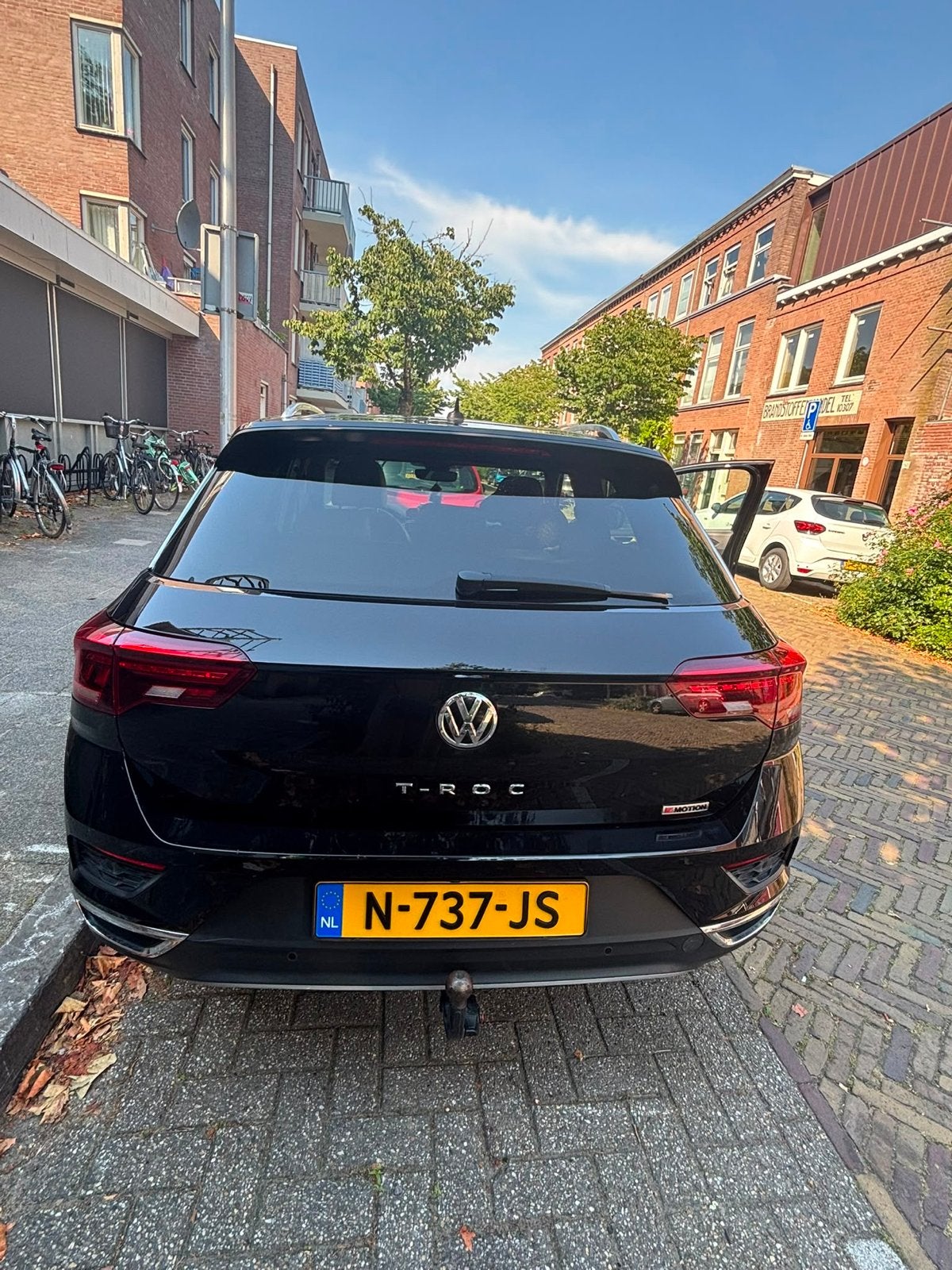 Volkswagen T-Roc 2.0 TSI 4Motion Sport DSG | Panoramadak, Auto's, Volkswagen, Automaat, 15 km/l, Zwart, 1984 cc