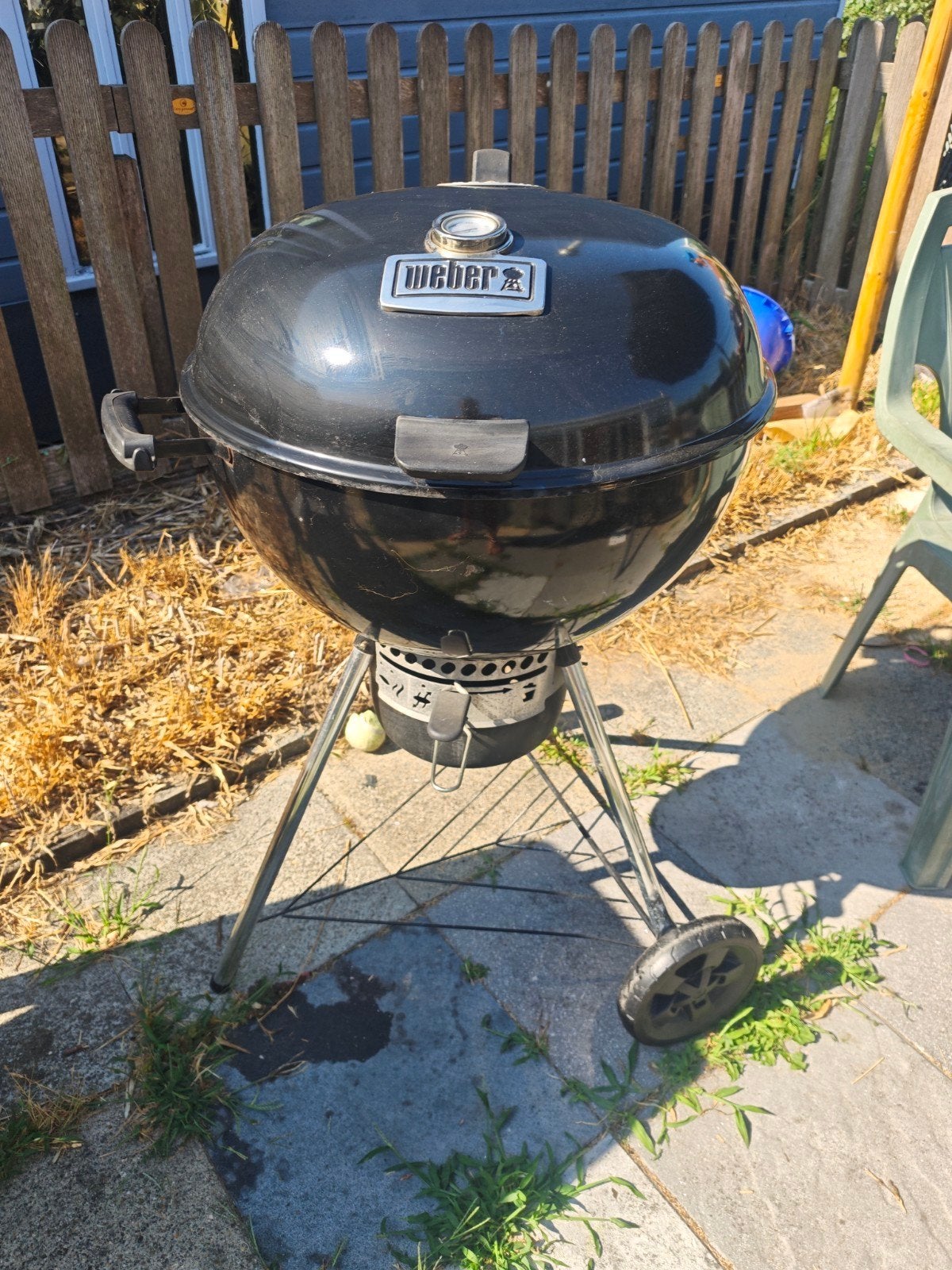 Weber Master-Touch GBS Premium E-5770  ZEER COMPLEET!!, Ophalen, Gebruikt, Weber