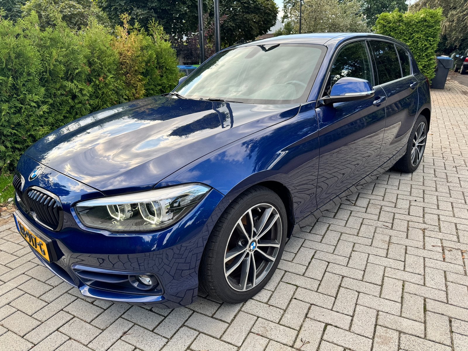 In zeer nette staat verkerende BMW 1-Serie 116i  2018 Blauw, 1-Serie, 1280 kg, Euro 6, Blauw