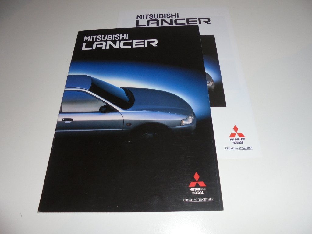 brochure Mitsubishi Lancer  1994, Ophalen of Verzenden, Zo goed als nieuw, Mitsubishi