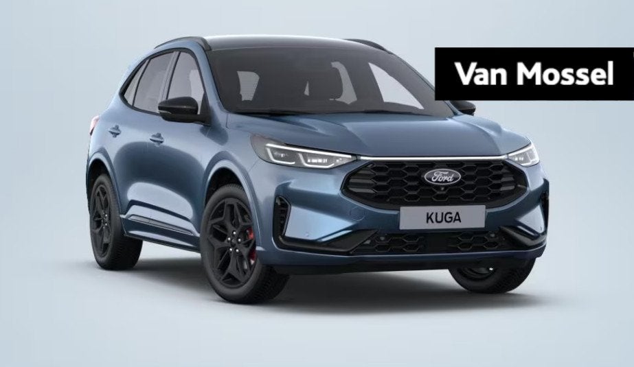 Ford Kuga 2.5 PHEV BlueCruise Edition | €4000.- Korting |, Auto's, Ford, 14 kWh, 4 cilinders, Leder en Stof, Plug-in hybride