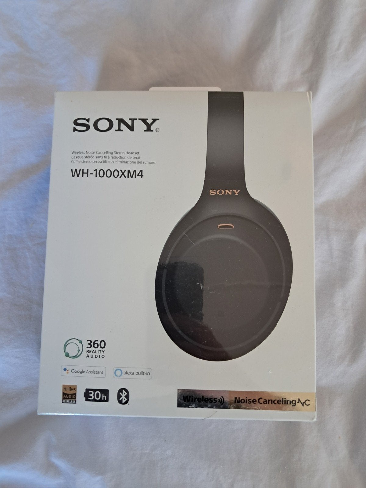 Sony WH-1000XM4 Nieuw, Nieuw, Ophalen of Verzenden, Draadloos, Zwart