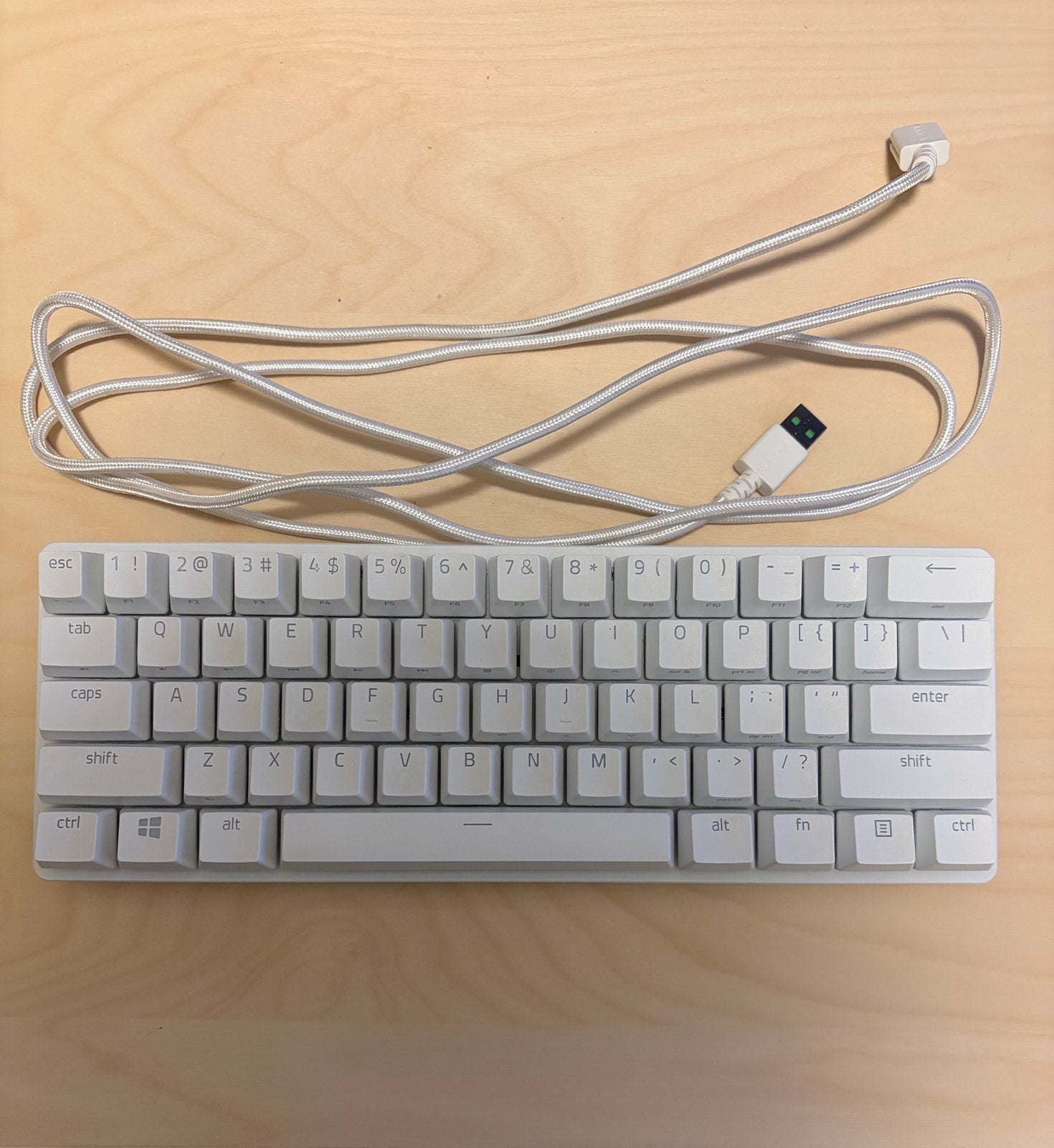 Razer Huntsman Mini Wit, Computers en Software, Ophalen, Zo goed als nieuw