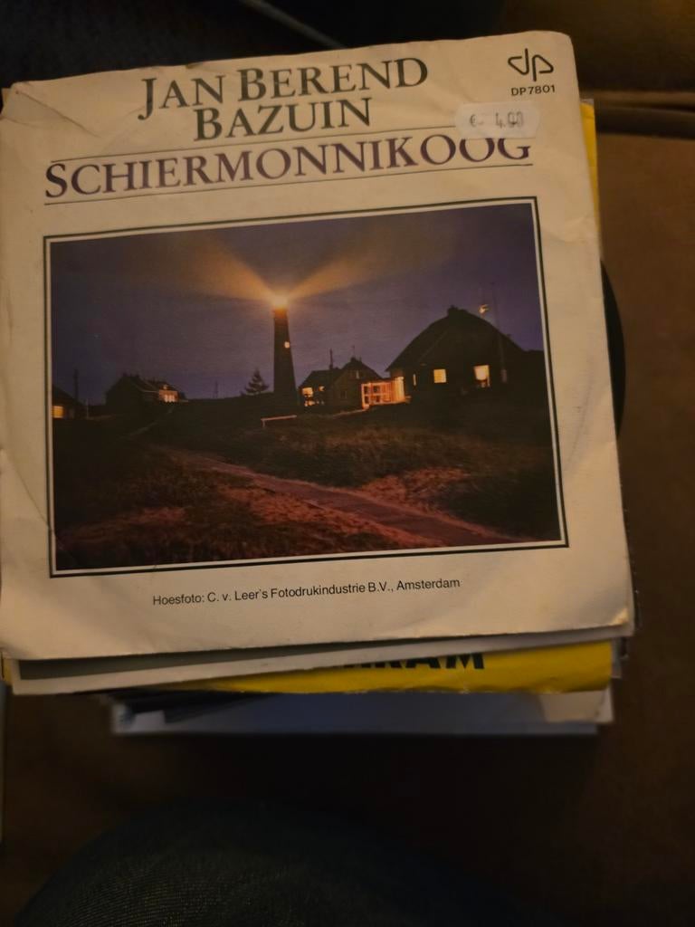 Jan Berend Bazuin - Schiermonnikoog Single, Gebruikt, 7 inch, Single, Ophalen of Verzenden