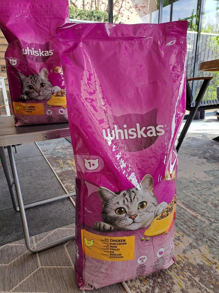 Whiskas brokken nieuw, Dieren en Toebehoren, Dierenvoeding, Ophalen, Kat