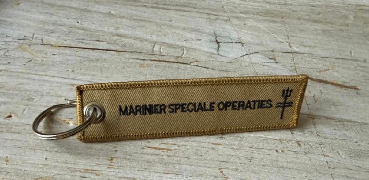 Korps Mariniers Sleutelhanger -6, Verzenden, Marine, Nederland, Embleem of Badge