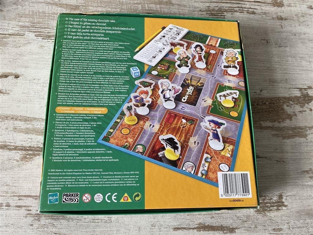 Cluedo junior vierkante versie [s238], Verzenden, Zo goed als nieuw