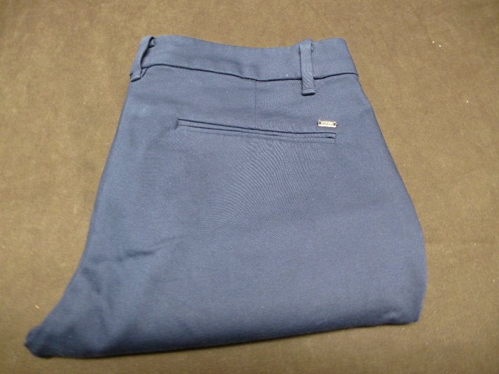 Navy blauwe broek van Tommy Hilfiger (een chino broek), Blauw, Ophalen of Verzenden, Zo goed als nieuw, Maat 36 (S)