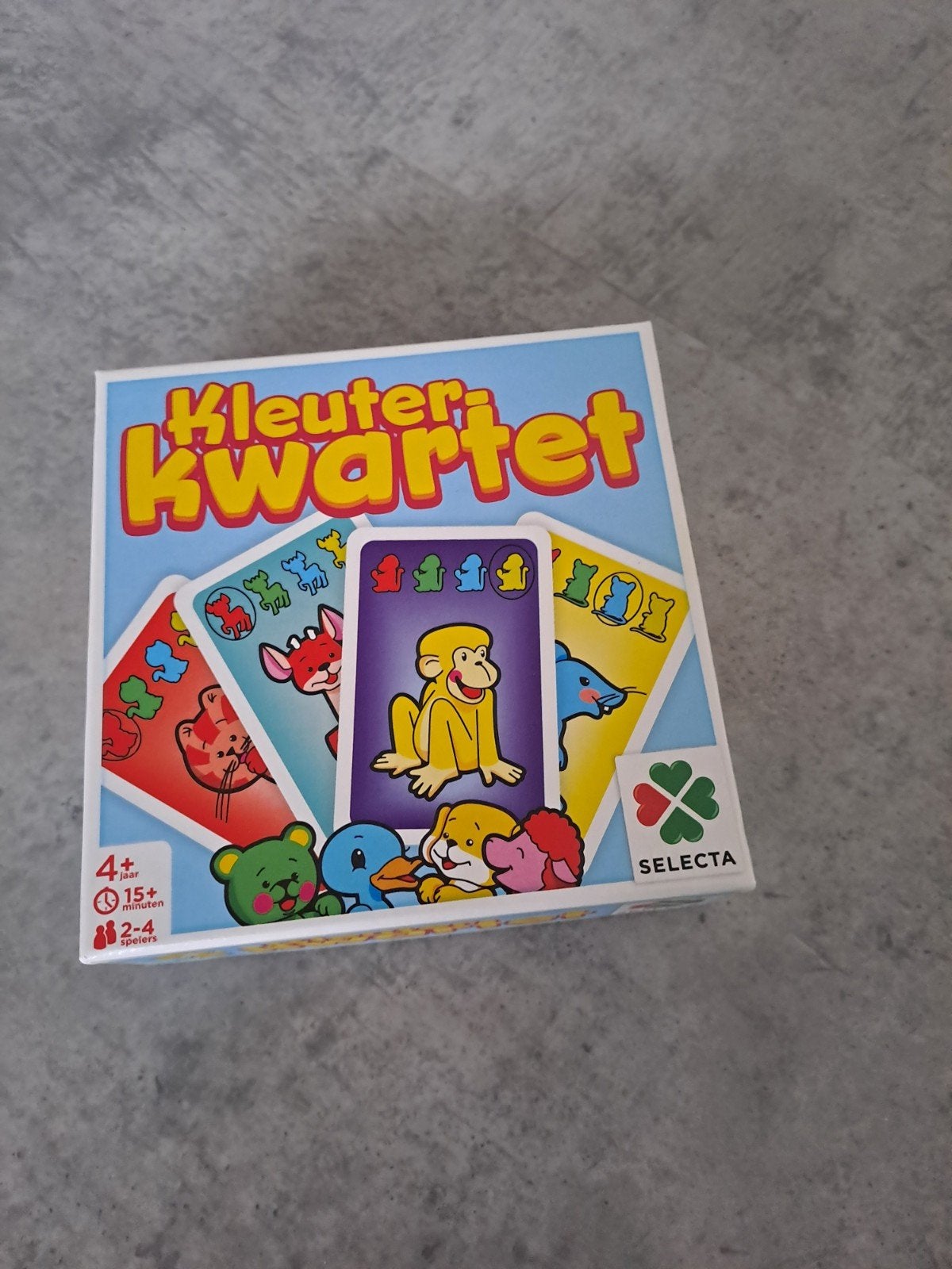 Kleuter Kwartert - Leuk kaartspel voor jonge kinderen, Hobby en Vrije tijd, Gezelschapsspellen | Kaartspellen, Een of twee spelers