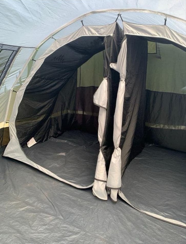 Obelink Lugano 6 Plus tunneltent - Ruime gezinstent, Ophalen of Verzenden, Zo goed als nieuw, Tot en met 6