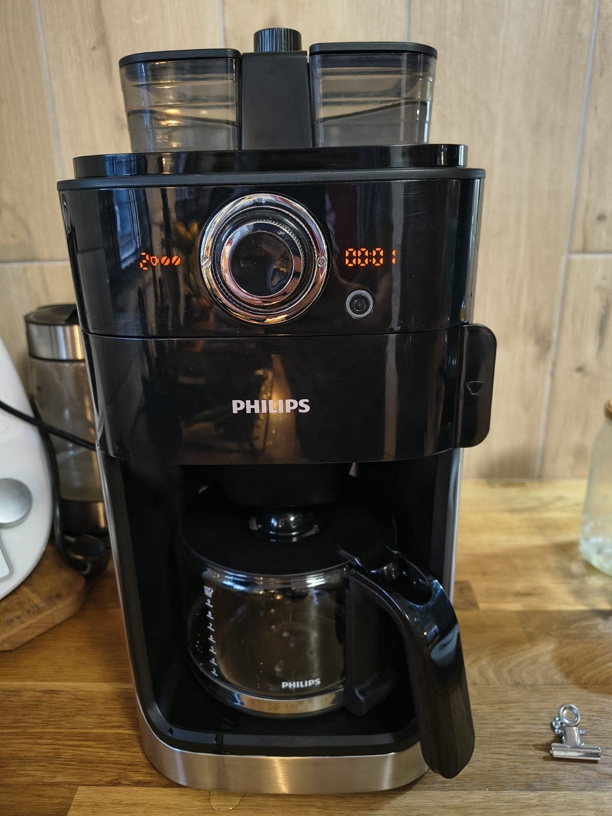 Philips Grind & Brew HD7767/00 Koffiezetapparaat met molen, Witgoed en Apparatuur, Koffiezetapparaten, 10 kopjes of meer, Koffiemachine