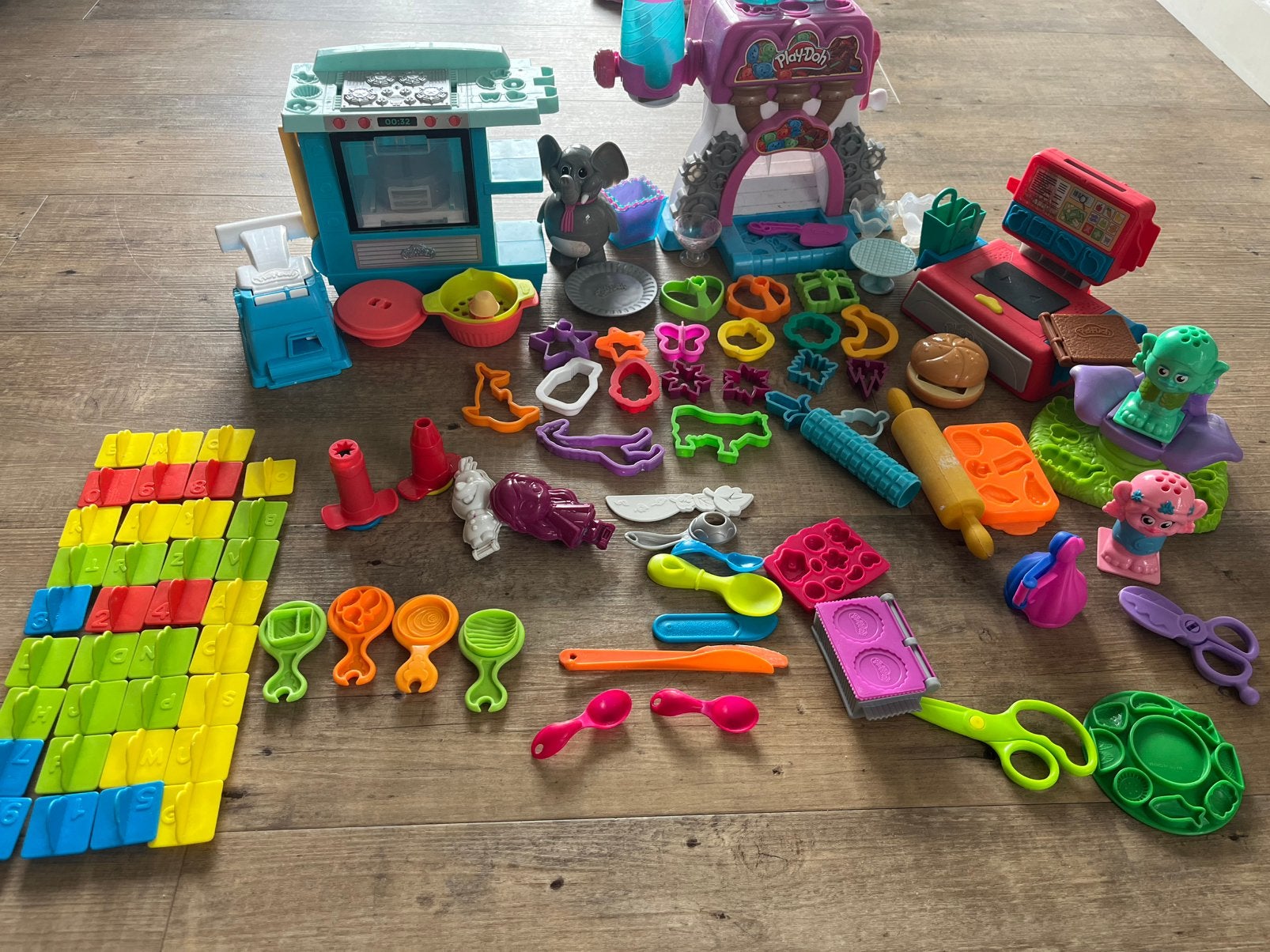 Play-doh set, Kinderen en Baby's, Speelgoed | Educatief en Creatief, Ophalen, Gebruikt