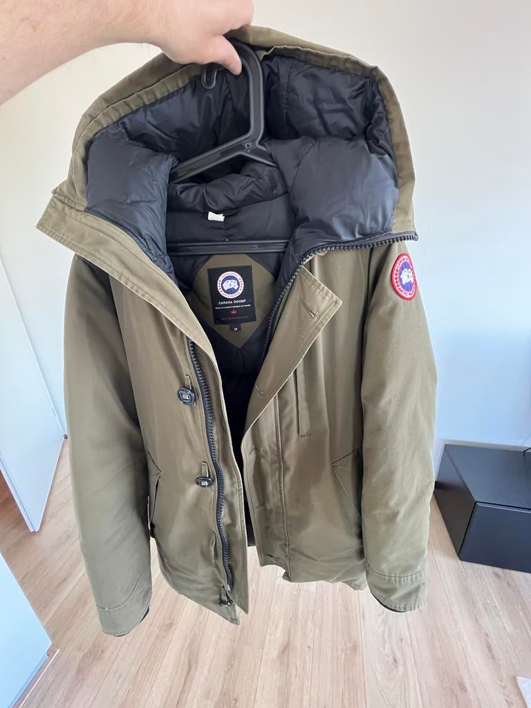 Canada Goose jas maat S, Ophalen of Verzenden, Gedragen, Maat 46 (S) of kleiner, Groen