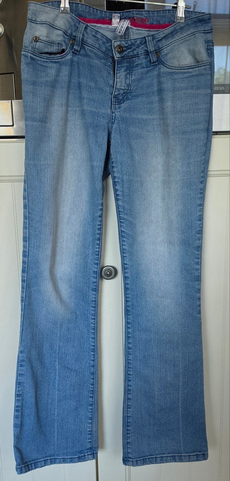 Rainbow (Bonprix) Bootcut jeans - maat 40 N, Kleding | Dames, Rainbow, Blauw, Overige jeansmaten, Ophalen of Verzenden