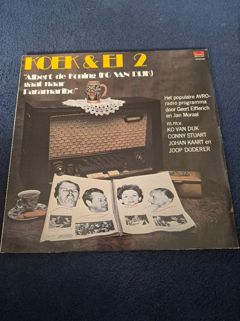 LP Koek & Ei 2- Albert de Koning gaat naar Paramaribo (1970), Ophalen, LP, Gebruikt, Overige genres