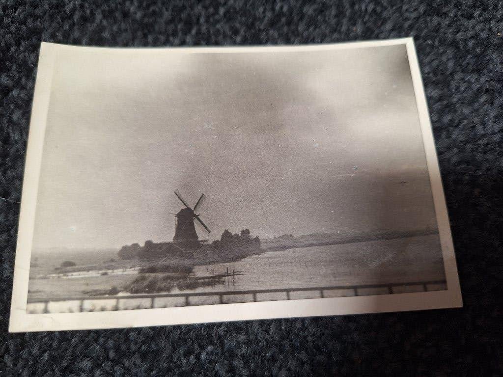 1952 Molen (vanuit trein Voledam - Amsterdam), Verzenden, 1940 tot 1960, Noord-Holland