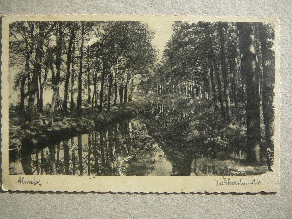 Almelo.  Tukkerslaantje., Ophalen of Verzenden, 1920 tot 1940, Gelopen, Overijssel