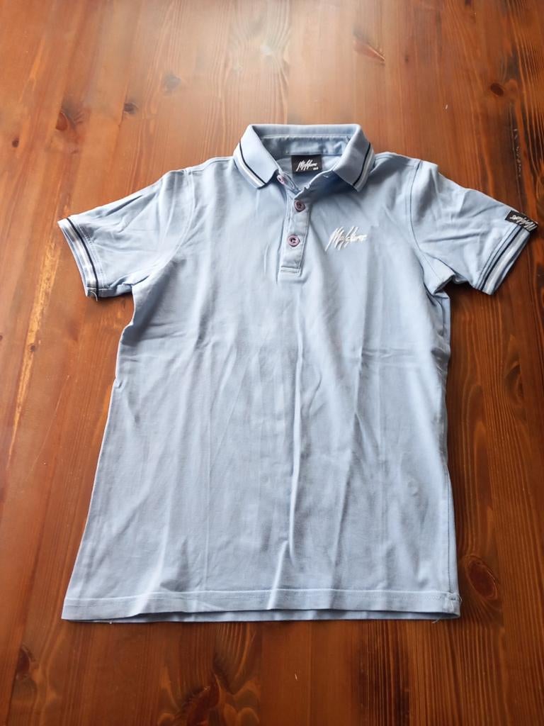 2 Polo shirts: Malelions & Petrol - Maat 152, Kinderen en Baby's, Kinderkleding | Maat 152, Gebruikt, Malelions, Petrol, Ophalen of Verzenden