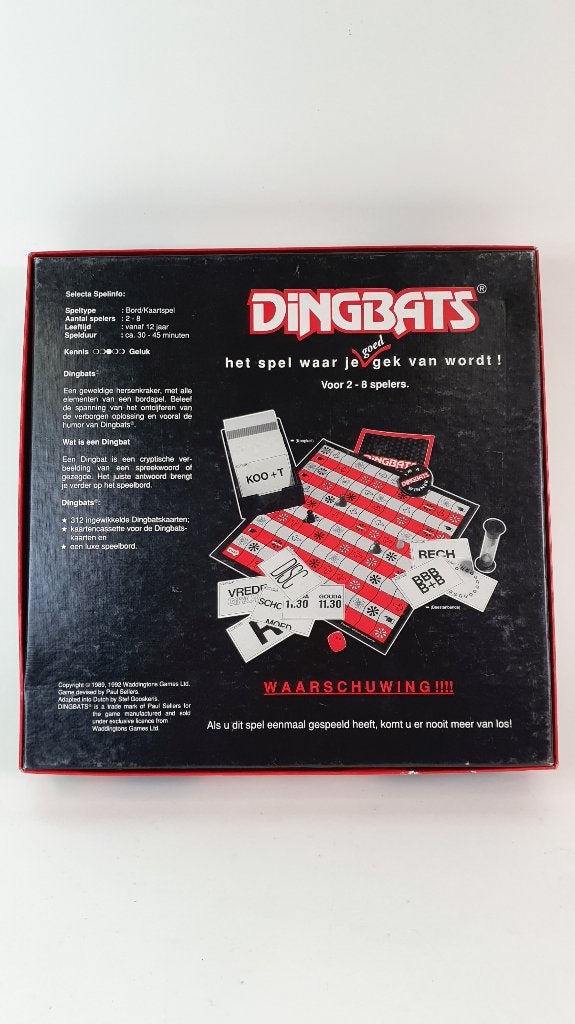 Dingbats, Selecta 1992. 8C4, Hobby en Vrije tijd, Tweedehands verkoop, Tweedehands verkoop, Gebruikt, Ophalen of Verzenden