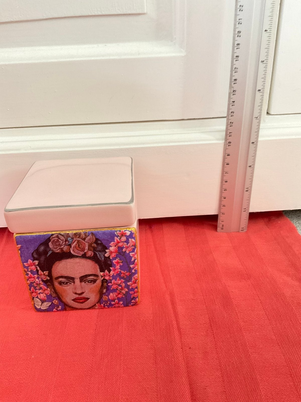 Frida Kahlo sieradendoosje/opbergdoosje, Meerkleurig, Overige stijlen, Nieuw, Ophalen of Verzenden