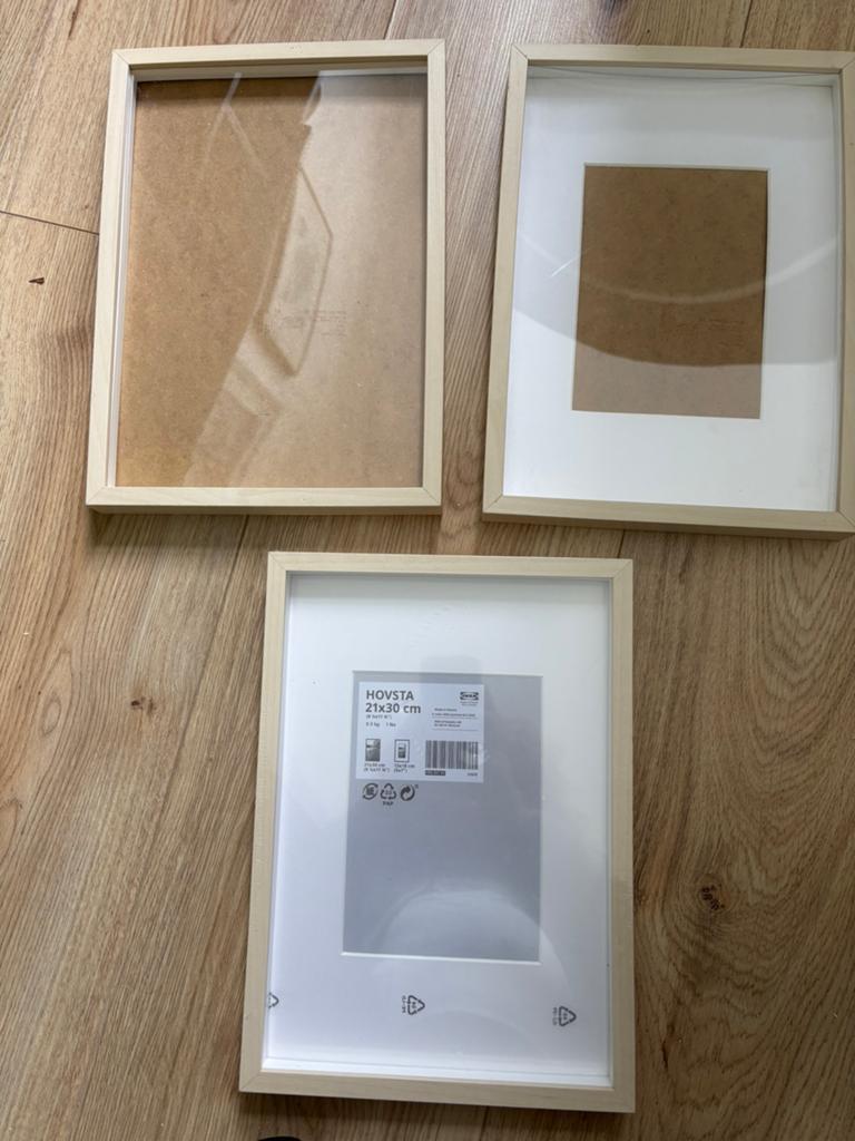 11 Ikea Hovsta lijsten, Huis en Inrichting, Woonaccessoires | Lijsten, Ophalen, Hout, Minder dan 50 cm