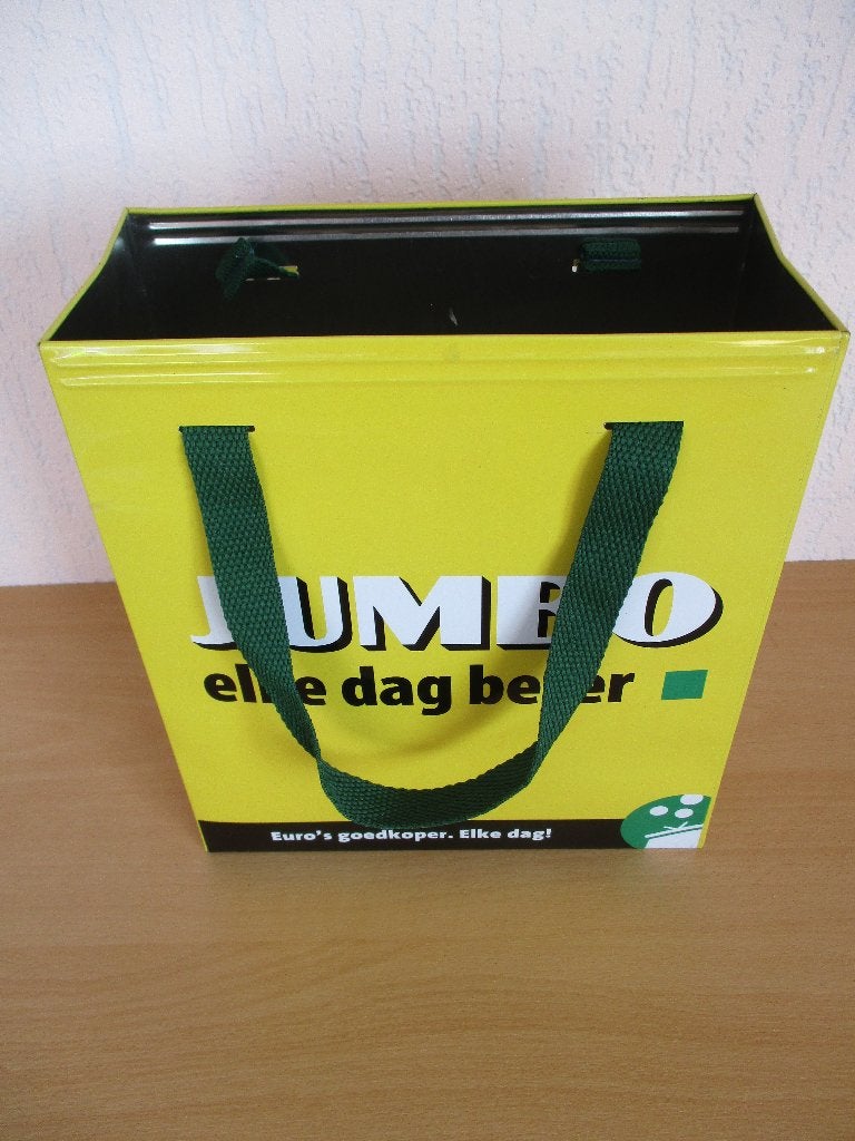 Blik- Jumbo tas van blik, Ophalen of Verzenden, Zo goed als nieuw, Overige, Overige merken