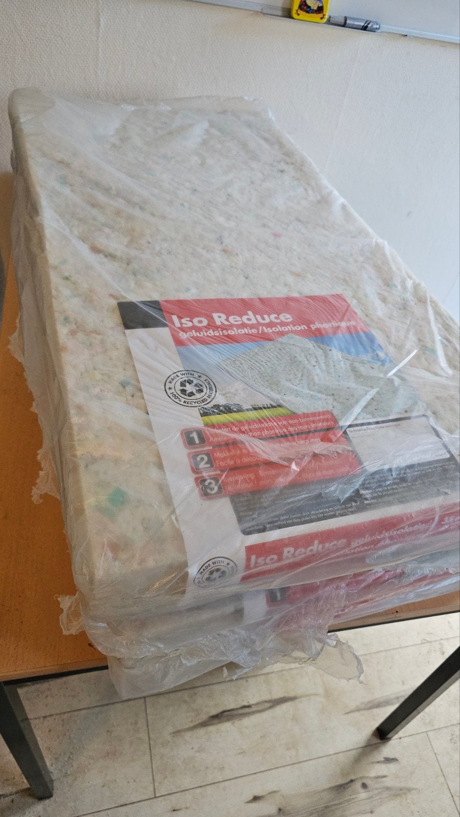 Iso Reduce Geluidsisolatie Platen, Overige materialen, Nieuw, Minder dan 5 m², Muurisolatie