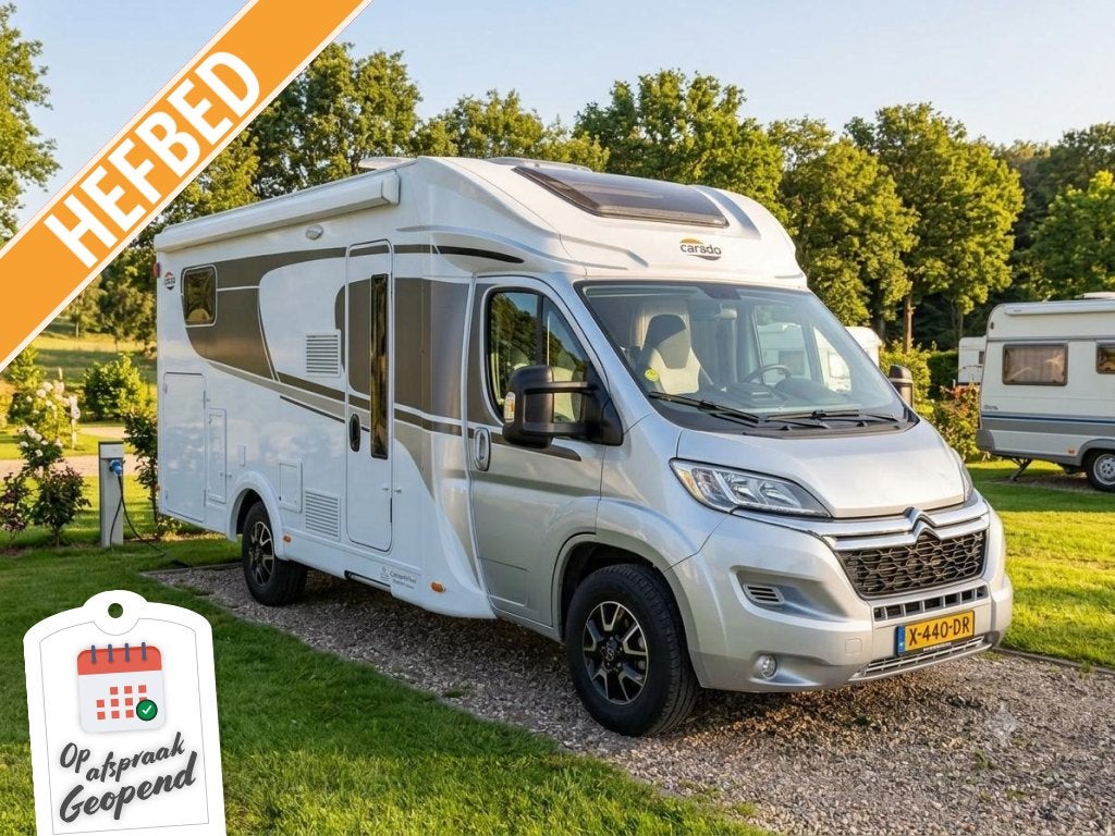 Carado T 338 Edition 15, Afgeprijsd!, Ringverwarming, Luifel, 6 tot 7 meter, Bedrijf