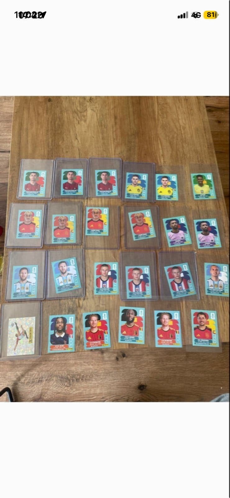 Panini WK 2026 Kaarten, Ophalen of Verzenden, Zo goed als nieuw, Overige sporten, Spelerskaart