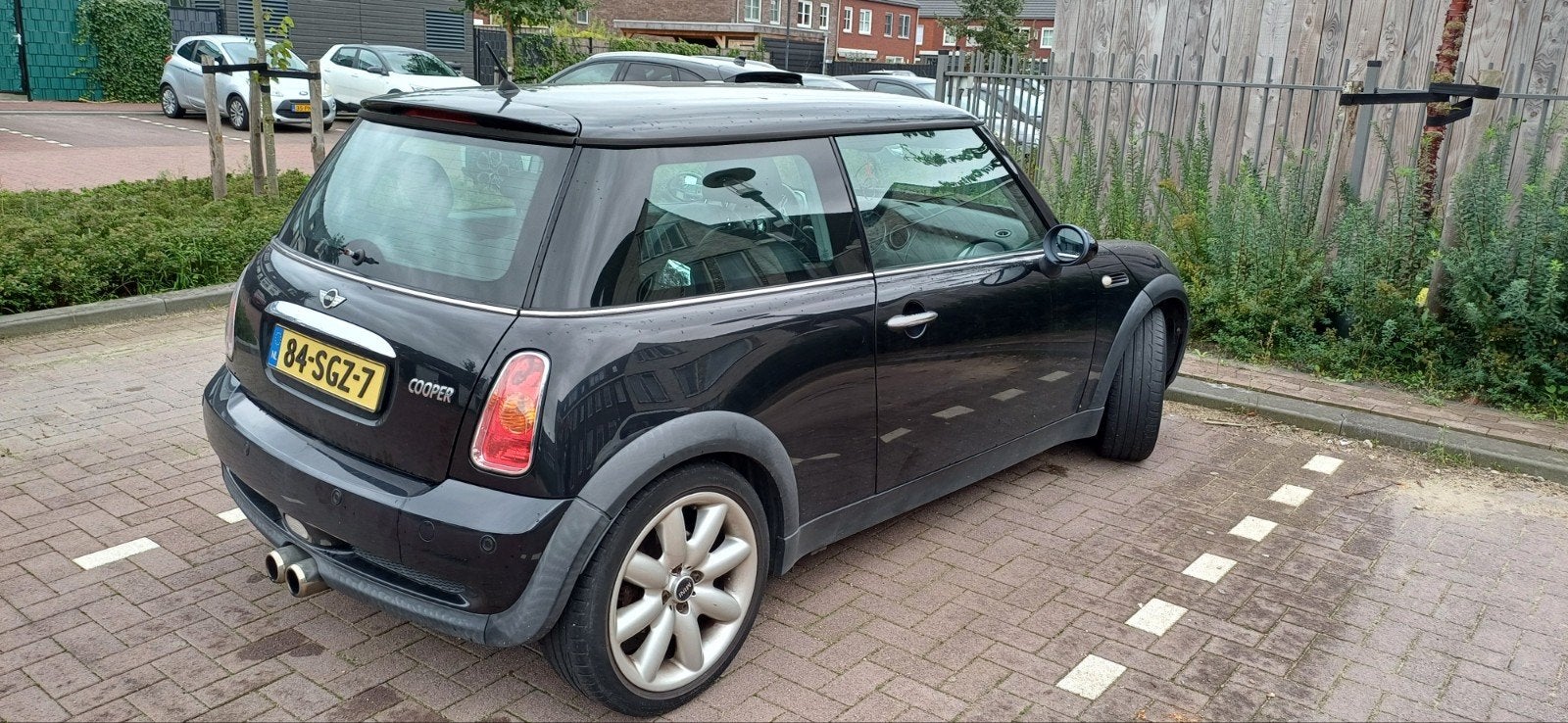 Mini Cooper Chili uit 2003, Ophalen