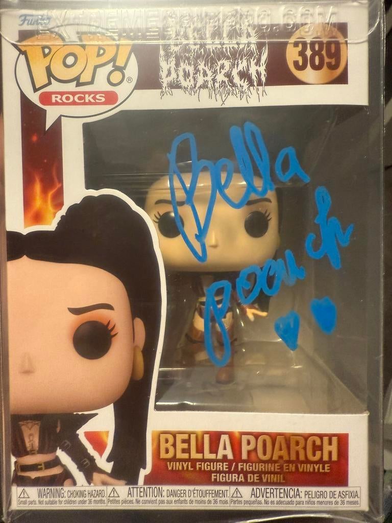 Bella porch funko pop gesigneerd, Verzamelen, Ophalen of Verzenden, Zo goed als nieuw