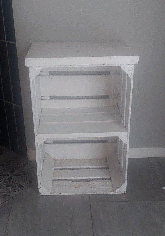 2 houten kistjes /kastjes overschilderbaar, Ophalen