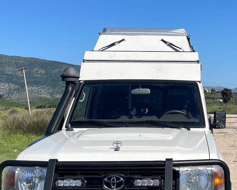 Expeditie/overland dakkoffer voor Toyota Landcruiser of 4x4, Auto diversen, Ophalen, Zo goed als nieuw
