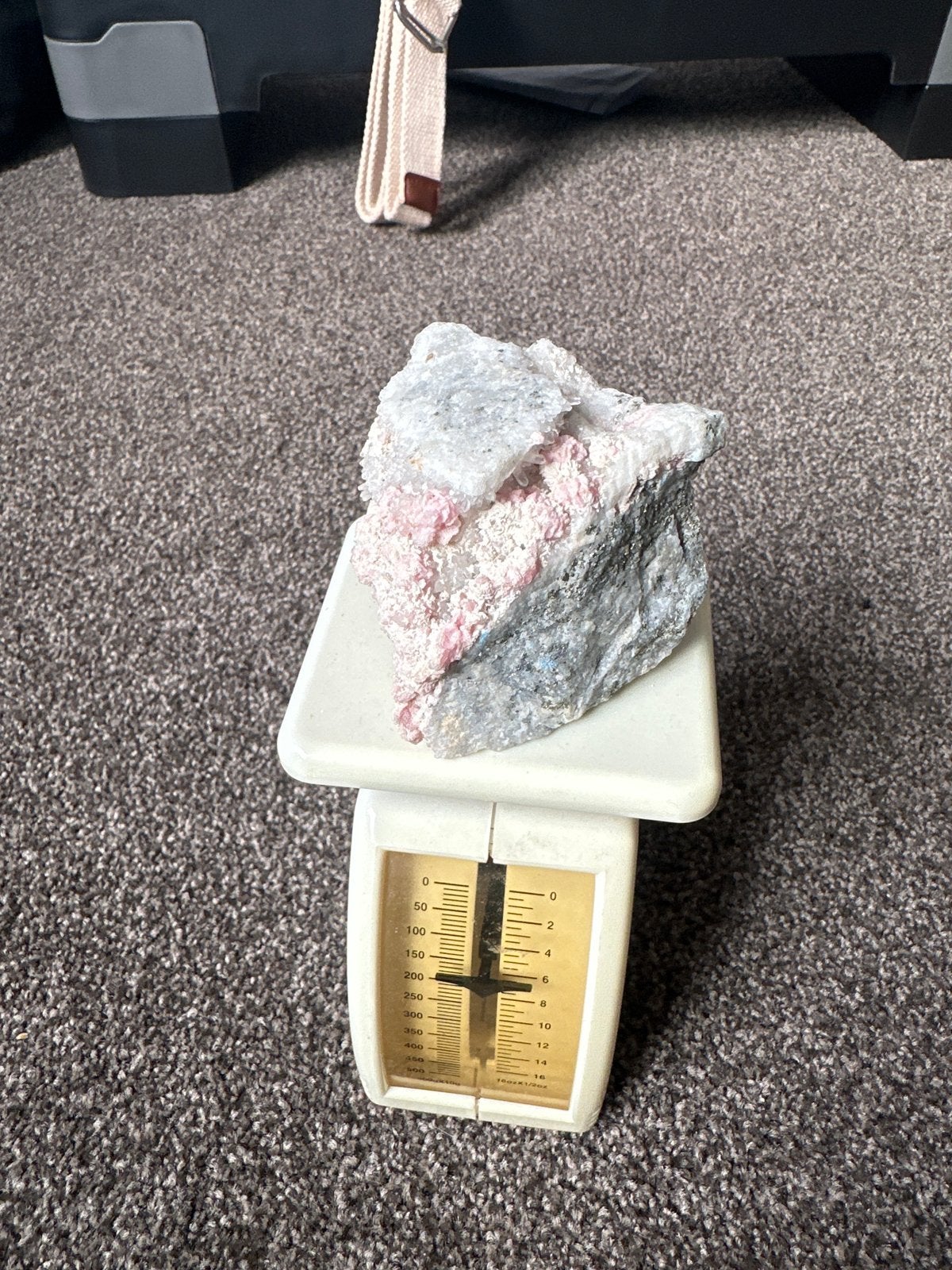 Rhodochrosiet Roemenië - Prachtig Mineraal Stuk, Ophalen of Verzenden, Mineraal