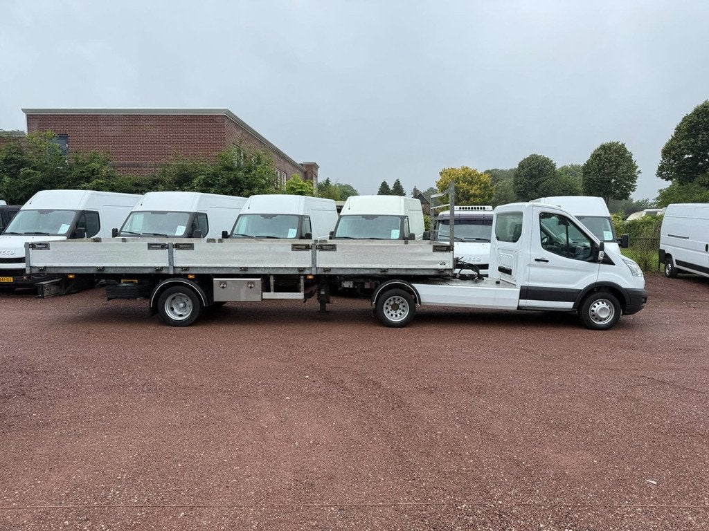Bunk BU6600 Vlakke BE Oplegger / Trailer 6600KG met zijschot, Auto's, Vrachtwagens, Bedrijf, Te koop, Aanhangers en Opleggers