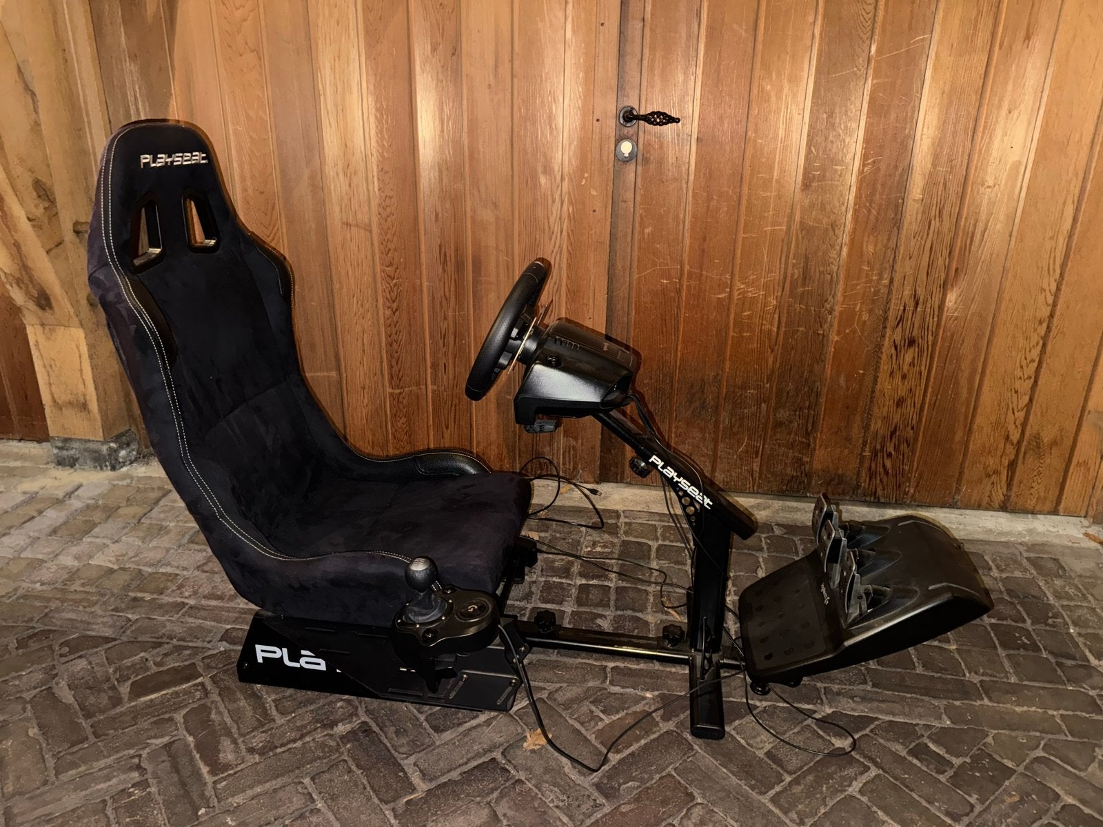 Playseat met Logitech G29 stuur, pedalen en schakelpook, Ophalen, Zo goed als nieuw, Playseat of Racestoel, PlayStation 4