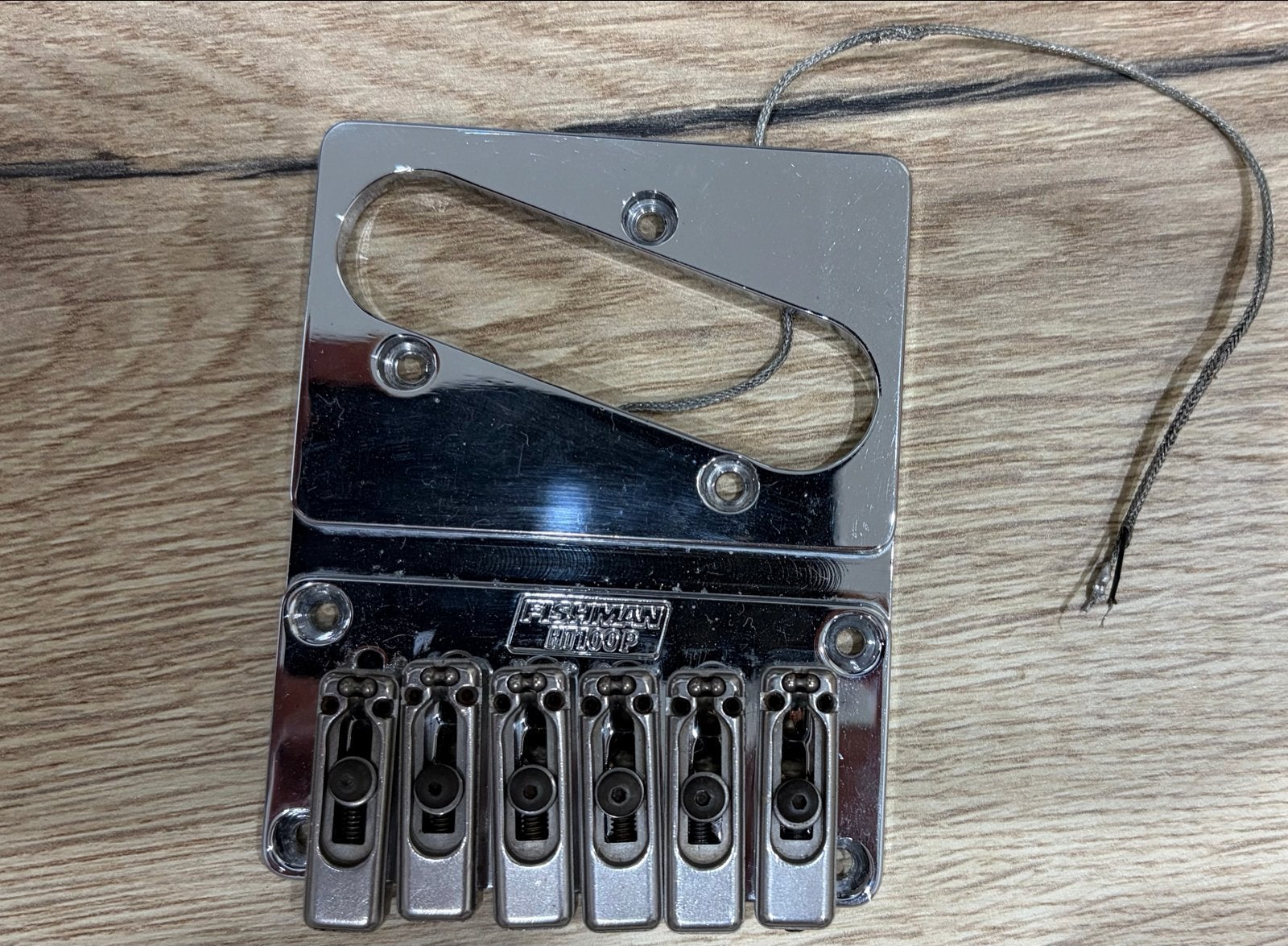 Fishman HT100P Telecaster brug met ingebouwde piezo pickup, Ophalen of Verzenden, Gebruikt, Overige typen