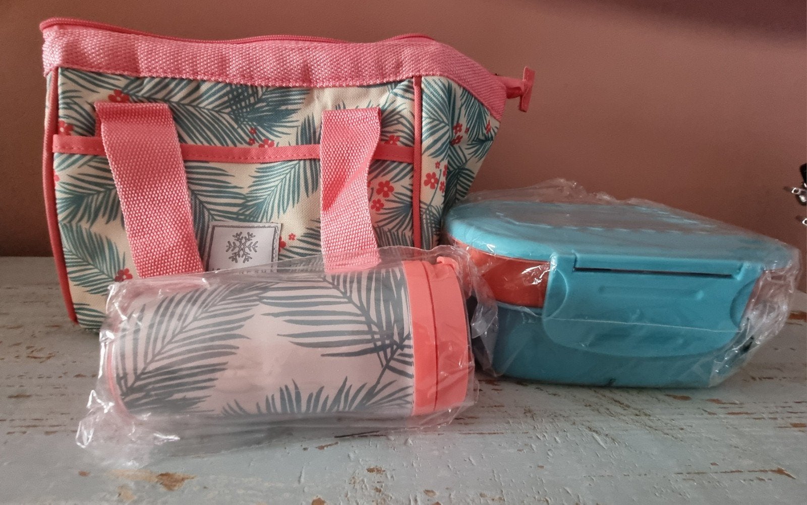 KOELBOX LUNCHTAS + BEKER + TROMMEL ISOFRESCH TECHNOLOGY, Ophalen of Verzenden, Nieuw