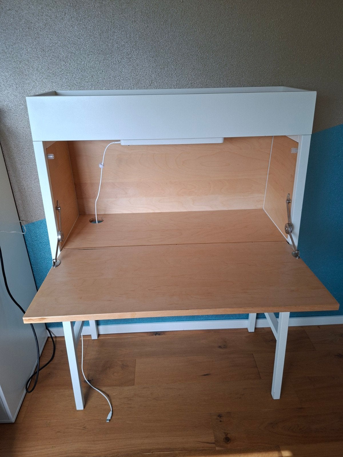 Ikea ps 2014 secretaire functioneel en compact, Ophalen, Gebruikt, 70 tot 120 cm