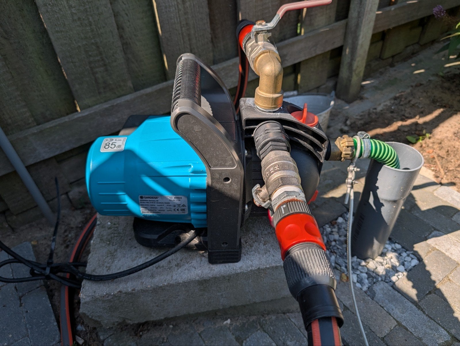 Gardena Beregeningspomp 3500/4 - 3500 L/u, Ophalen of Verzenden, Elektrisch, Bronpomp