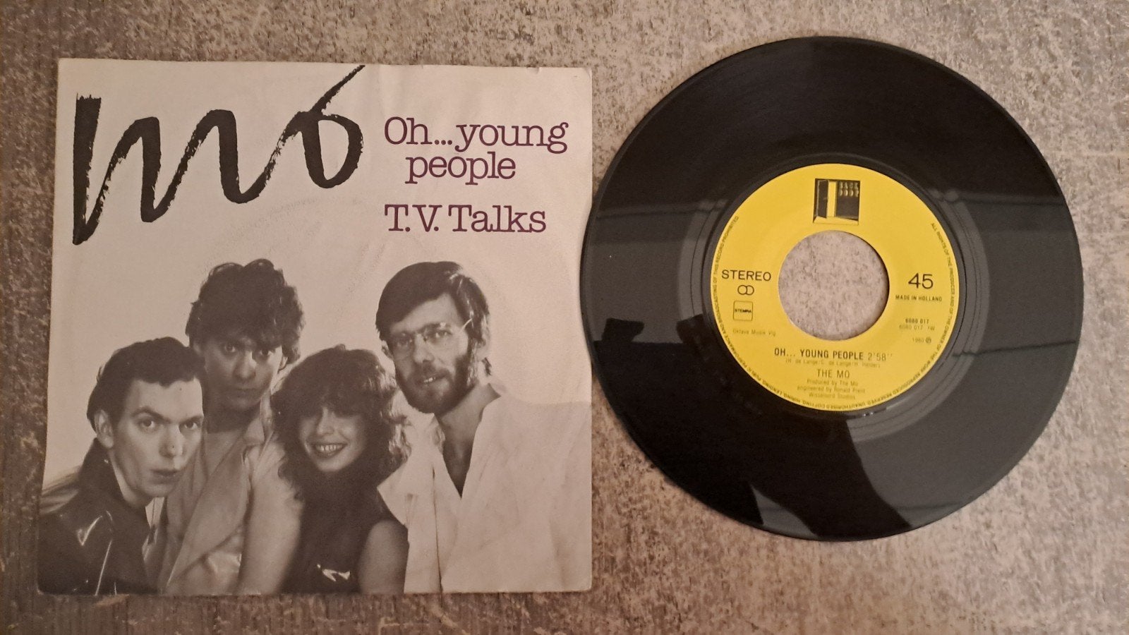 the mo- oh ... young People, Gebruikt, 7 inch, Pop, Fotohoes